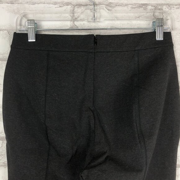 J.CREW Women's NWT Any Day Pant in Eco Ponte Dark Gray MEDIUM K2535 - Picture 3 of 7